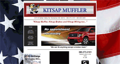 Desktop Screenshot of kitsapmuffler.com